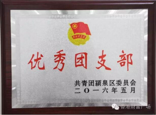 "优秀团支部"称号